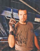 FireFly Actor, Adam Baldwin signed 10x8 colour photograph pictured during his role as Jayne Cobb,