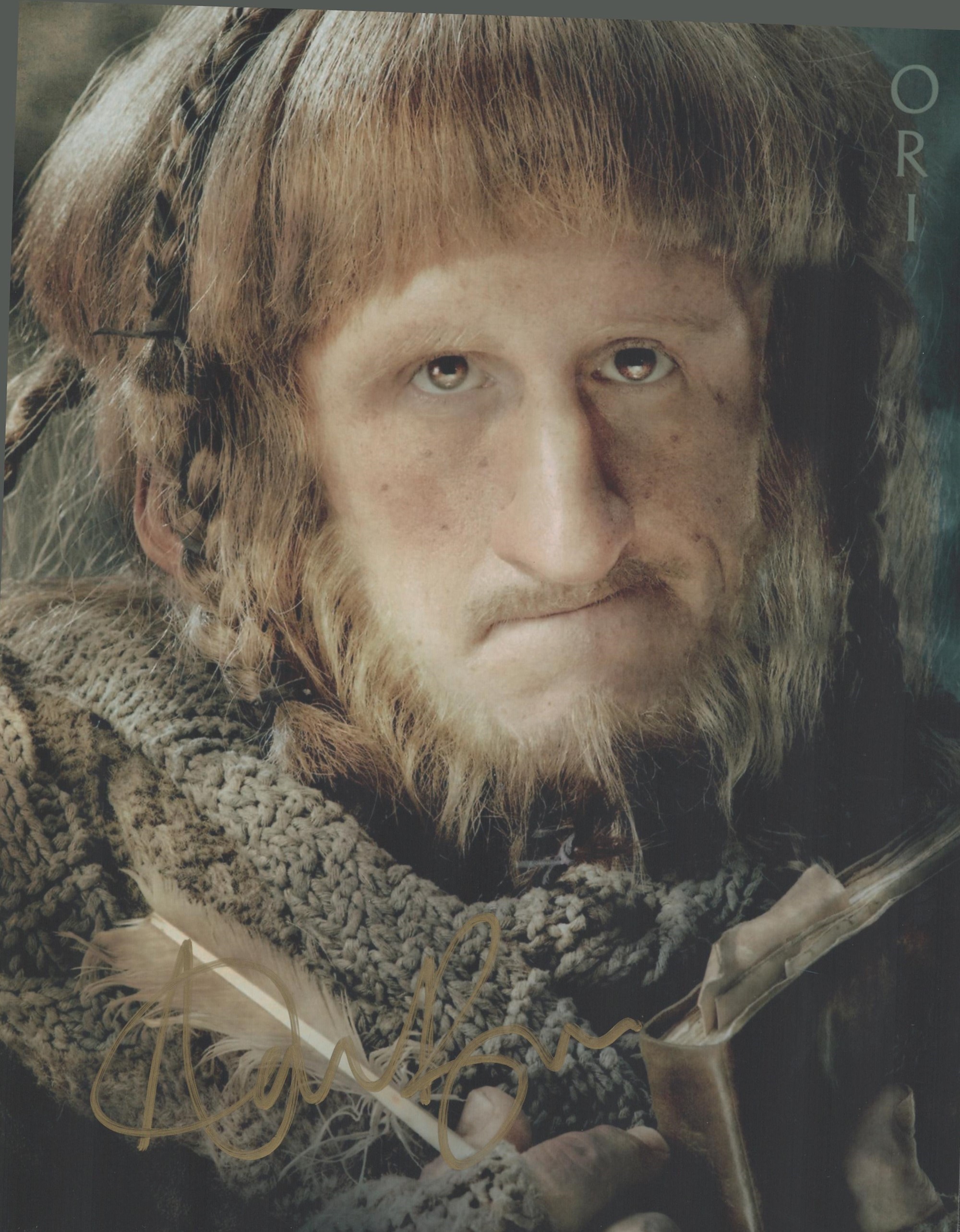 Lord Of The Rings Actor, Adam Brown signed 10x8 photograph. Brown (born 29 May 1980) is an English