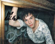 Actor, Nicholas Hoult signed 10x8 colour photograph. Hoult is well known for his roles in films such