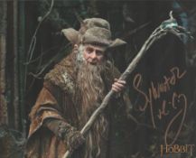 Lord Of The Rings Actor, Sylvester McCoy signed 10x8 colour photograph. McCoy (born Percy James