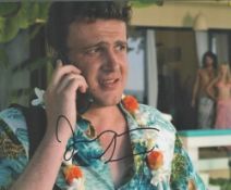 Actor, Jason Segel signed 10x8 colour photograph pictured during his role as Peter Bretter in 2008
