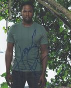 Lost Actor, Harold Perrineau signed 10x8 colour photograph pictured during his role as Michael