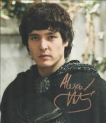 Alexander Vlahos British Actor Signed 10x8 Colour Photo As Mordred From The TV Series Merlin. Good