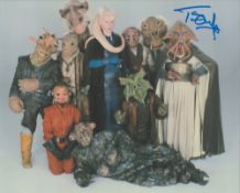 Star Wars Actor, Tim Dry signed 10x8 colour photograph. Dry is a mime artist who portrayed J'