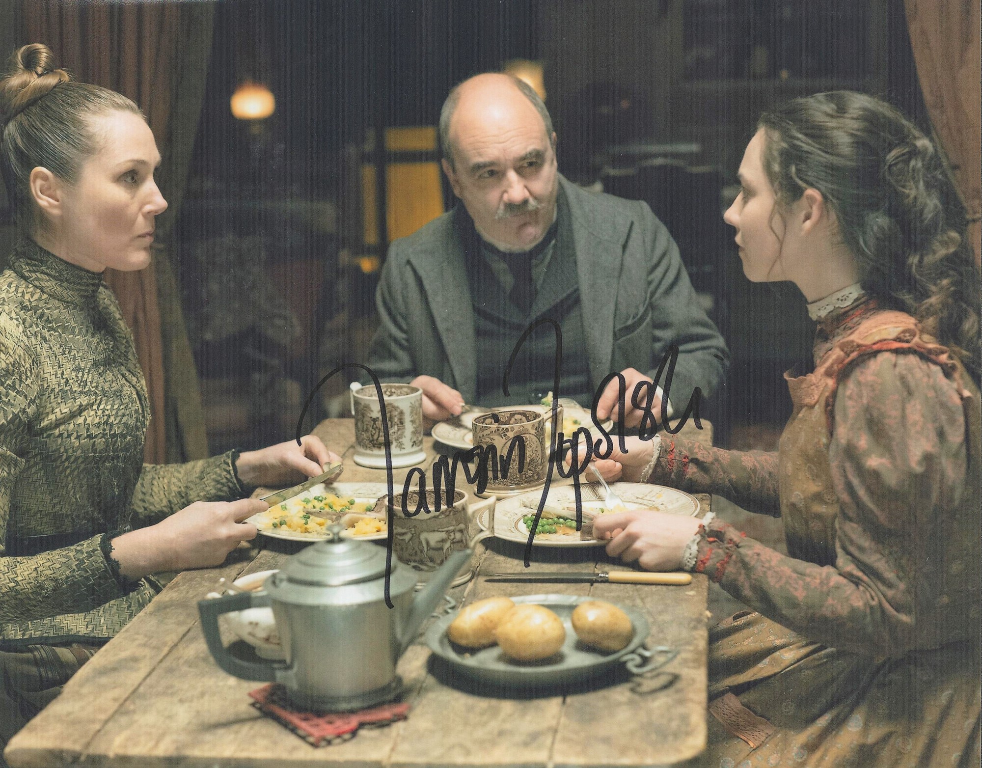 Tamsin Topolski British Actress Signed 10x8 Colour Photo From The Gothic TV Series Penny Dreadful.