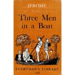 Three Men in A Boat Three Men on the Bemmel by Jerome K Jerome Hardback Book 1966 edition unknown