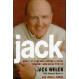 Jack What I've Learned Leading a great Company and Great People by Jack Welch Hardback Book 2001