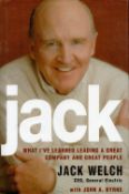 Jack What I've Learned Leading a great Company and Great People by Jack Welch Hardback Book 2001