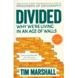 Signed Book Tim Marshall Divided why we're living in an age of Walls Softback Book 2018 First
