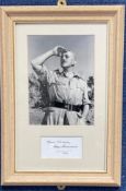 Alec Guinness 15x11 mounted and framed Bridge over the River Kwai signature piece includes signed