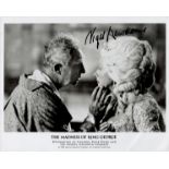 Nigel Hawthorne (1929-2001) Signed 'The Madness Of King George' 8x10 Movie Still Lobby Photo. Good