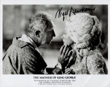 Nigel Hawthorne (1929-2001) Signed 'The Madness Of King George' 8x10 Movie Still Lobby Photo. Good