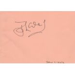 John Cleese signed 6x4 album page. John Marwood Cleese ( born 27 October 1939) is an English