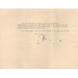 Peter Cushing collection includes two letters signed dated 1968 and 1969 and a signed Christmas card