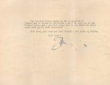 Peter Cushing collection includes two letters signed dated 1968 and 1969 and a signed Christmas card