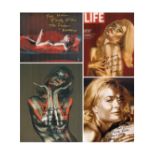 Bond Girl, Shirley Eaton signed 10x8 colour photograph collection featuring 4 beautiful shots of