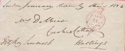 FitzRoy Somerset, 1st Baron Raglan signed 7x3 page dated 23rd January 1894 . Field Marshal FitzRoy