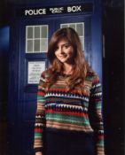 Doctor Who 8x10 photo signed by actress Jenna Louise Coleman