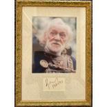 Richard Harris 16x12 mounted and framed signature piece includes signed album page and fantastic