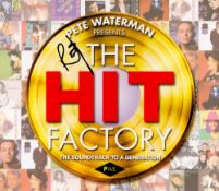 Pete Waterman signed The Hit Factory CD sleeve signature on the front disc included.