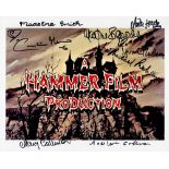 Hammer Horror muti signed 8x10 photo includes eight signatures such as Mary Collinson, Madeline