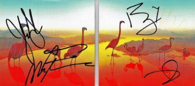 Scissor Sisters multisigned Magic Hour CD sleeve includes four band member signatures Jake Shears