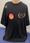 Tyson Fury fight worn T shirt from the first Fury v Wilder fight size XXXL used by the Heavyweight