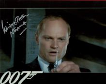 James Bond Christopher Neame signed Licence to Kill 10x8 colour photo pictured in his role as