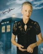 Doctor Who, Thelma Barlow signed 10x8 colour photograph pictured playing Lady Thaw in the Doctor Who