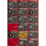 Collection of 16 Prismatic Foil Lord Of The Rings Topps Cards. Quiet Unusual collection. Good