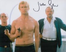 007 James Bond movie For Your Eyes Only photo signed by Julian Glover as Kristatos. Good