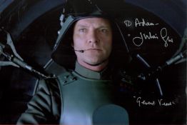Star Wars, Julian Glover signed 12x8 colour photograph dedicated to Adam, pictured as he plays