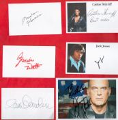 Films and Entertainment Signed Photos and Signature Pieces Collection, 3 x Signed Photos and 3 x