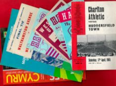 30 x Football Programmes Collection includes Chelsea v Tottenham Hotspur 1967, Everton v Liverpool