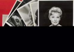 8 x Vintage Movie Stars Photos approx 10 x 8 including Julie Christie, Joan Fontaine, Susan Hayward,