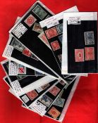 Australian Mint Stamps Collection on 19 Stockcards / Hagner Blocks many of which containing sets