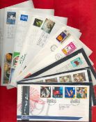 Pioneer Cover Album with 70+ FDCs plus 11 Loose FDCs with Stamps and Various FDI Postmarks