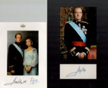 Autopen Signed Collection. Signatures such as Ronald Reagan, Juan Carlos, Sofía de Grecia and Gerald