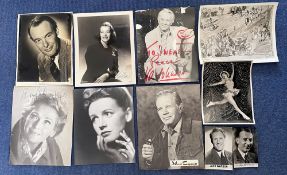 TV Film Collection. Of TLS, ALS and photos. Signatures such as Van Johnson, Mark Capscott, Phyllis