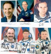 Space Cosmonaut Assorted 6x4 signed photo Collection. Signatures such as Fyodor Yurchikhin Russian