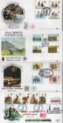 Collection of 4 Official FDC Covers. One Daily Mirror Punters Club 200th Running of the Derby