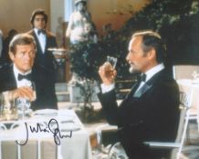 007 James Bond For Your Eyes Only bad guy Julian Glover as Kristatos signed 8x10 photo. Good