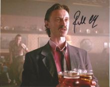 Actor Robert Carlyle signed 10x8 colour photo from the 1996 film Trainspotting. Robert Carlyle OBE