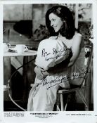 Marie France Pisier signed The Other Side of Midnight black and white promo photo. Marie France