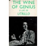 The Wine of Genius A Life of Maurice Utrillo by Robert Coughlan Hardback Book 1952 edition unknown