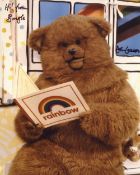 Rainbow children s TV series photo signed by actor John Leeson, the voice of Bungle. Good condition.