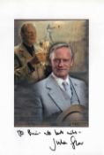 Julian Glover signed 12x8 colour photo. Glover CBE is an English classical actor with many stage,