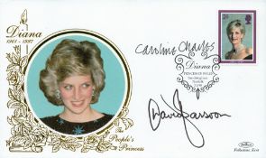 David Sassoon and Caroline Charles signed Diana 1961 1997 The People’s Princess Benham FDC PM