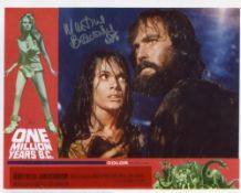 Martine Beswick signed 8x10 photo from the film One Million Years BC. Good condition. All autographs