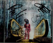 Kula Shaker multi signed Peasants, Pigs and Astronauts cd sleeve signed by all four band members